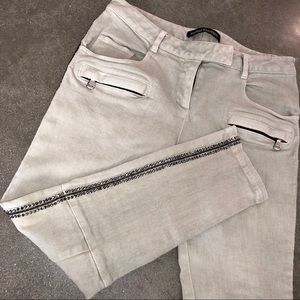 Pierre Balmain crystal jeans